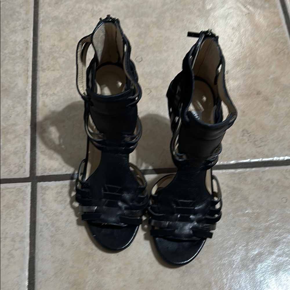 Jimmy Choo Black Heels Classic Design